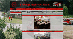 Desktop Screenshot of feuerwehr-lobbach.de